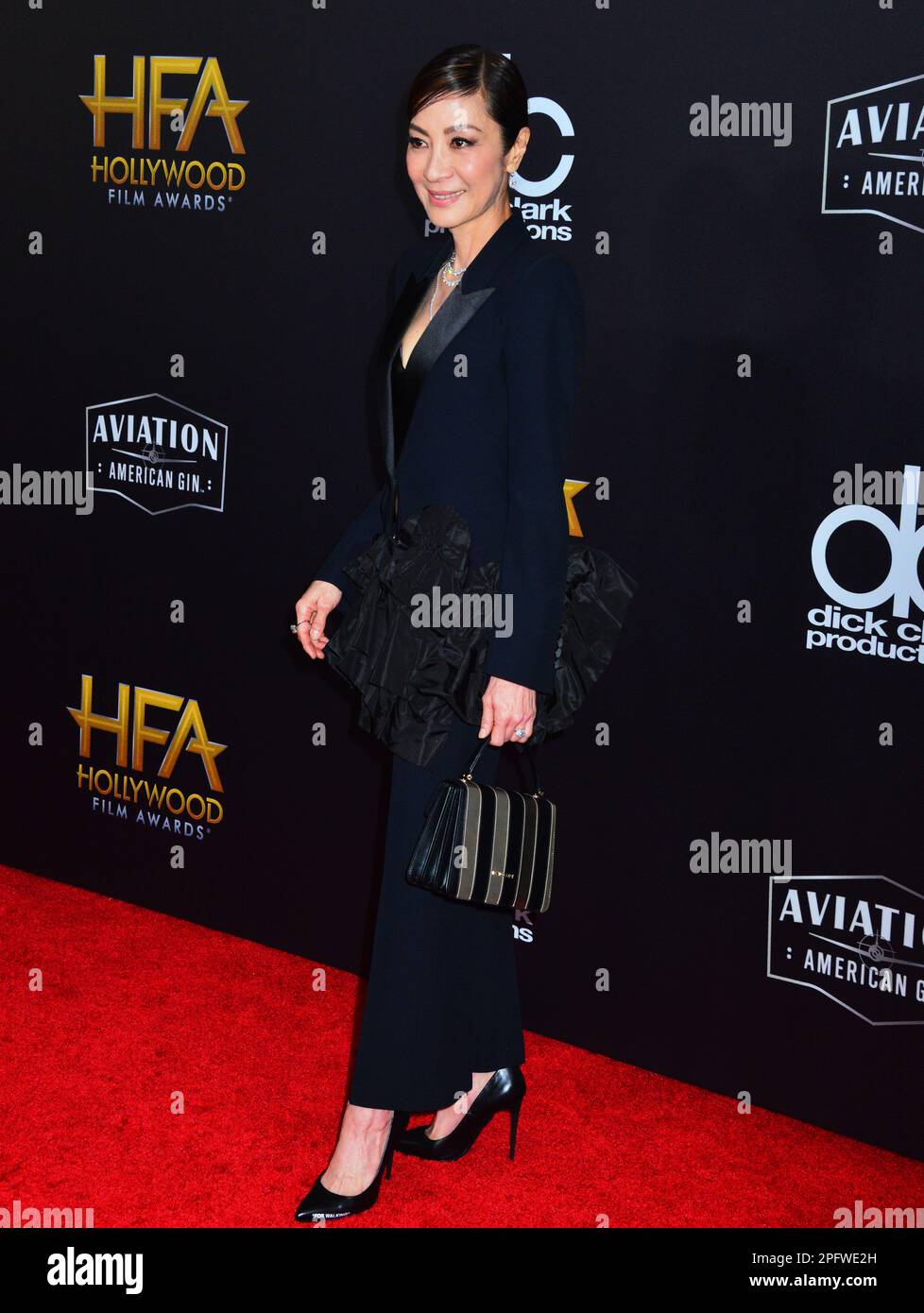 Michelle Yeoh 129 attends the 22nd Annual Hollywood Film Awards at The Beverly Hilton Hotel on November 4, 2018 in Beverly Hills, California.Richard Belzer, Comedian and Law & Order- SVU Mainstay, Dead at 78    © Tsuni / USA Michelle Yeoh 129 Stock Photo