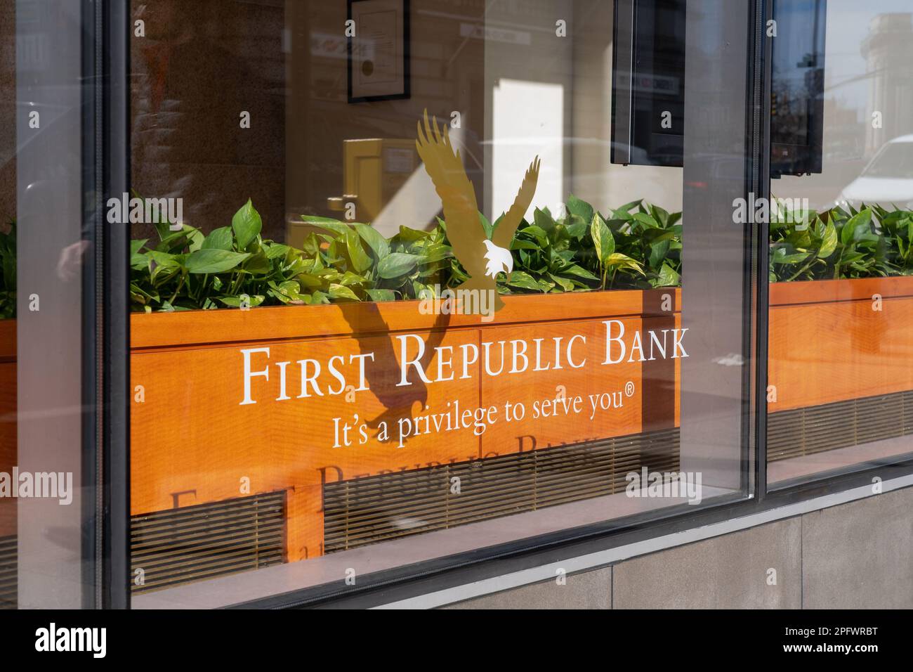 New York, New York, USA. 18th Mar, 2023. (NEW) First Republic Bank