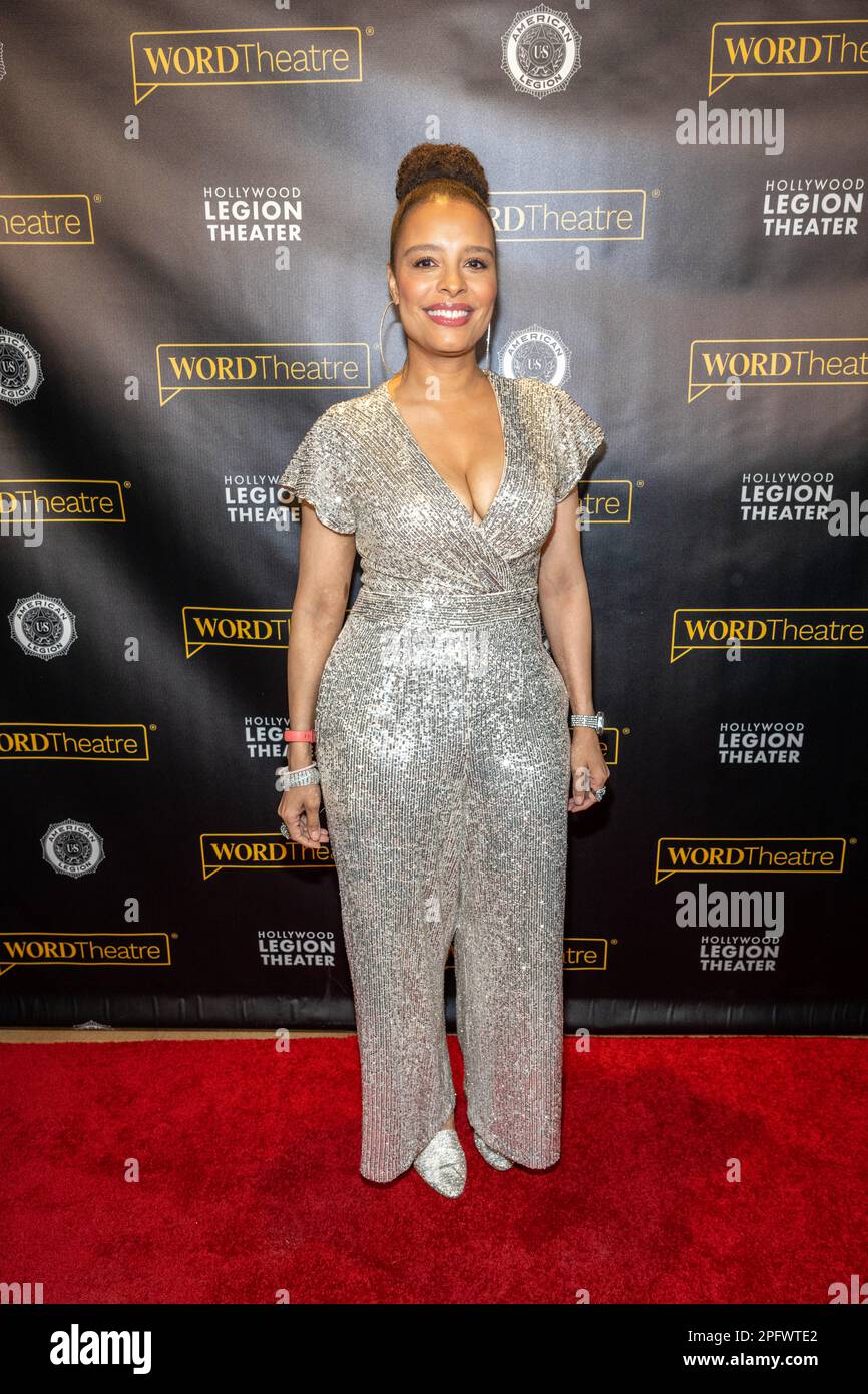 Singer Antonique Smith attends WORDTheatre presents "An All Star