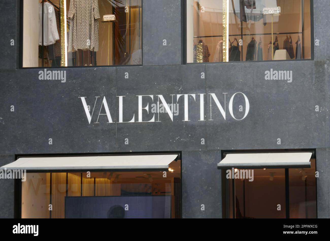 Beverly Hills, California, USA 18th March 2023 Valentino Store on Rodeo ...