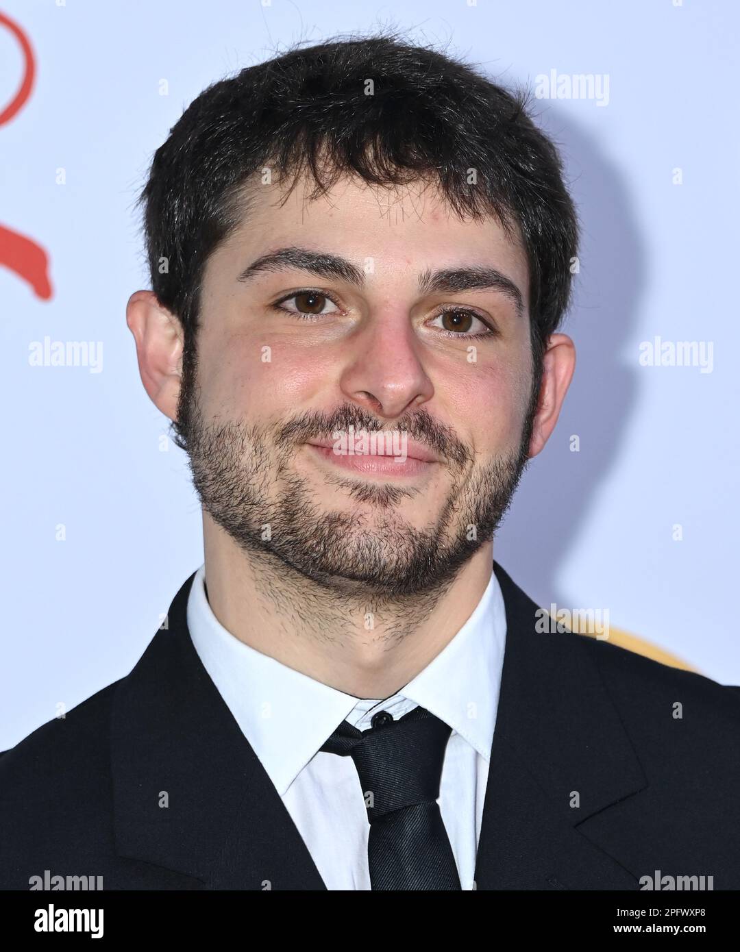 Zach Tinker arriving at the 50th Anniversary of The Young and The