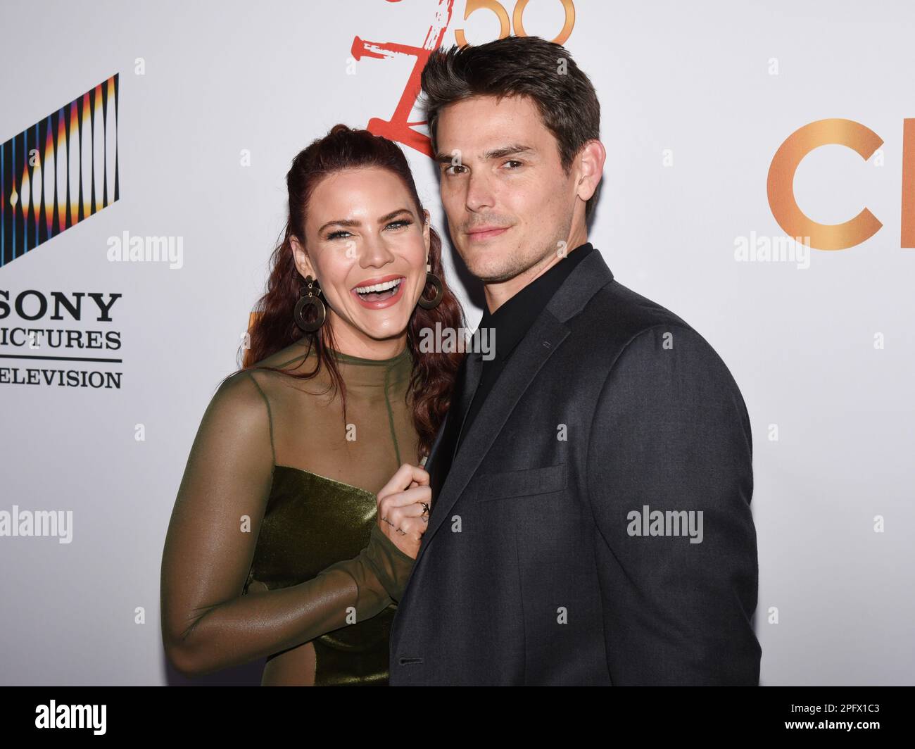 17 March 2023 Los Angeles, California Courtney Hope and Mark