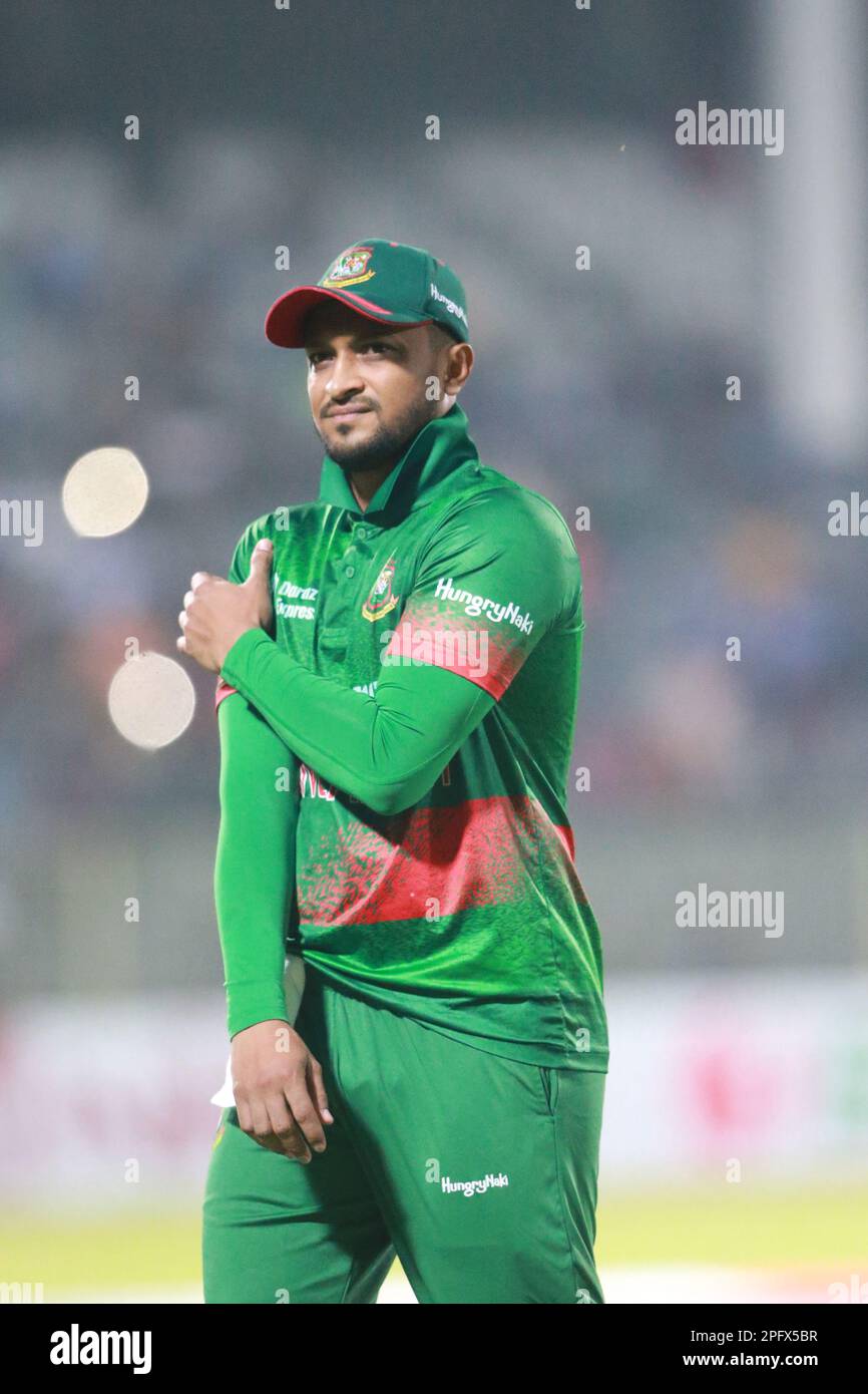 Shakib Al Hasan Shakib Al hasan during the Bangladesh-Ireland 1st ODI match at Sylhet