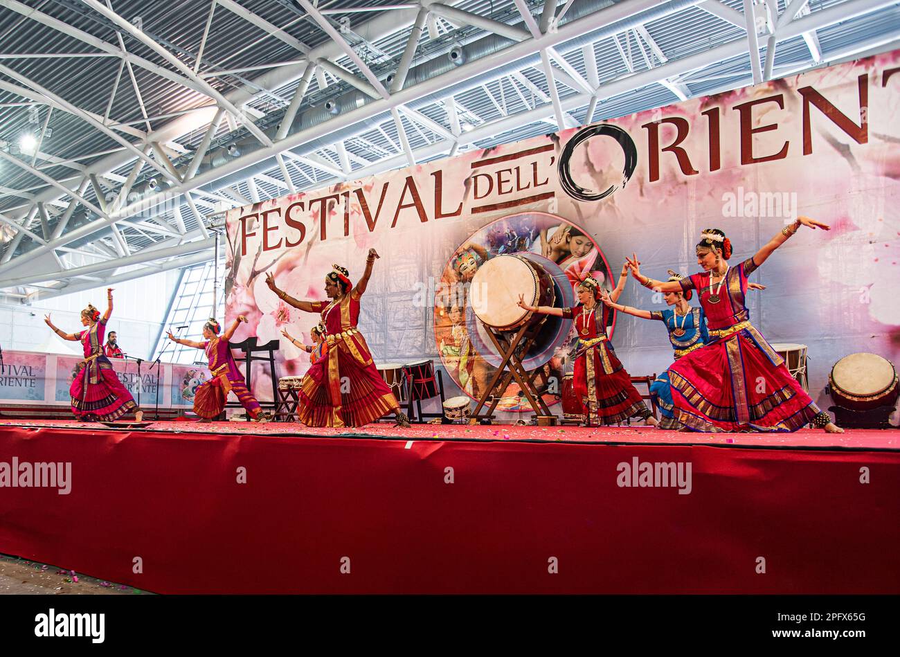 Italy Piedmont Turin Festival dell'Oriente 2023 Kuchipudi Indian