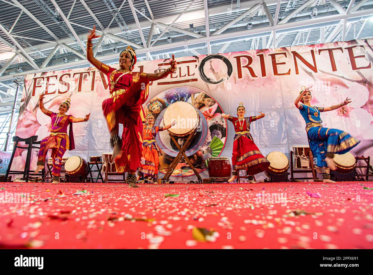 Italy Piedmont Turin Festival dell'Oriente 2023 Kuchipudi Indian
