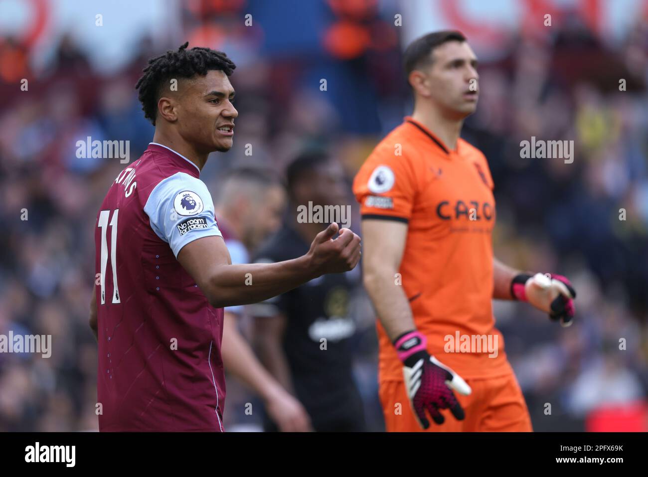 Birmingham, UK. 18th Mar, 2023. Ollie Watkins (AV) at the Aston Villa v AFC Bournemouth EPL match, at Villa Park, Birmingham, UK on 18th March, 2023. Credit: Paul Marriott/Alamy Live News Stock Photo