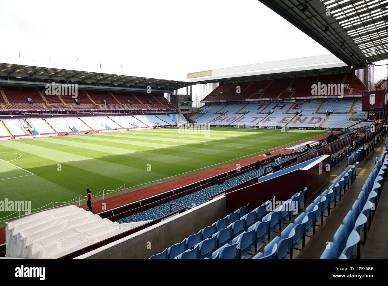 Birmingham, UK. 18th Mar, 2023. A general view at the Aston Villa v AFC Bournemouth EPL match, at Villa Park, Birmingham, UK on 18th March, 2023. Credit: Paul Marriott/Alamy Live News Stock Photo