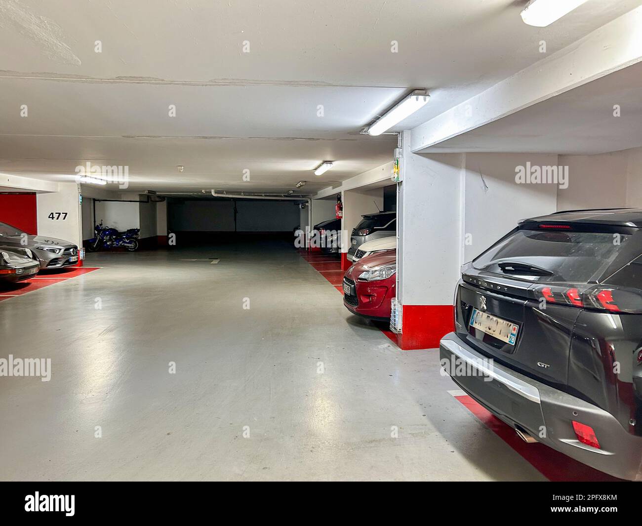 JoinvillelePont, France, Paris Suburbs, Undergound Car Parking