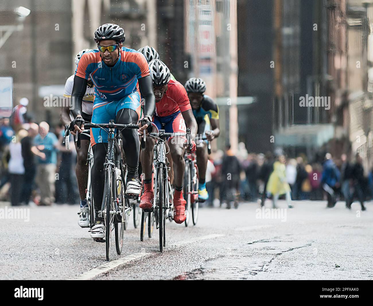 Leading the Pack Stock Photo Alamy