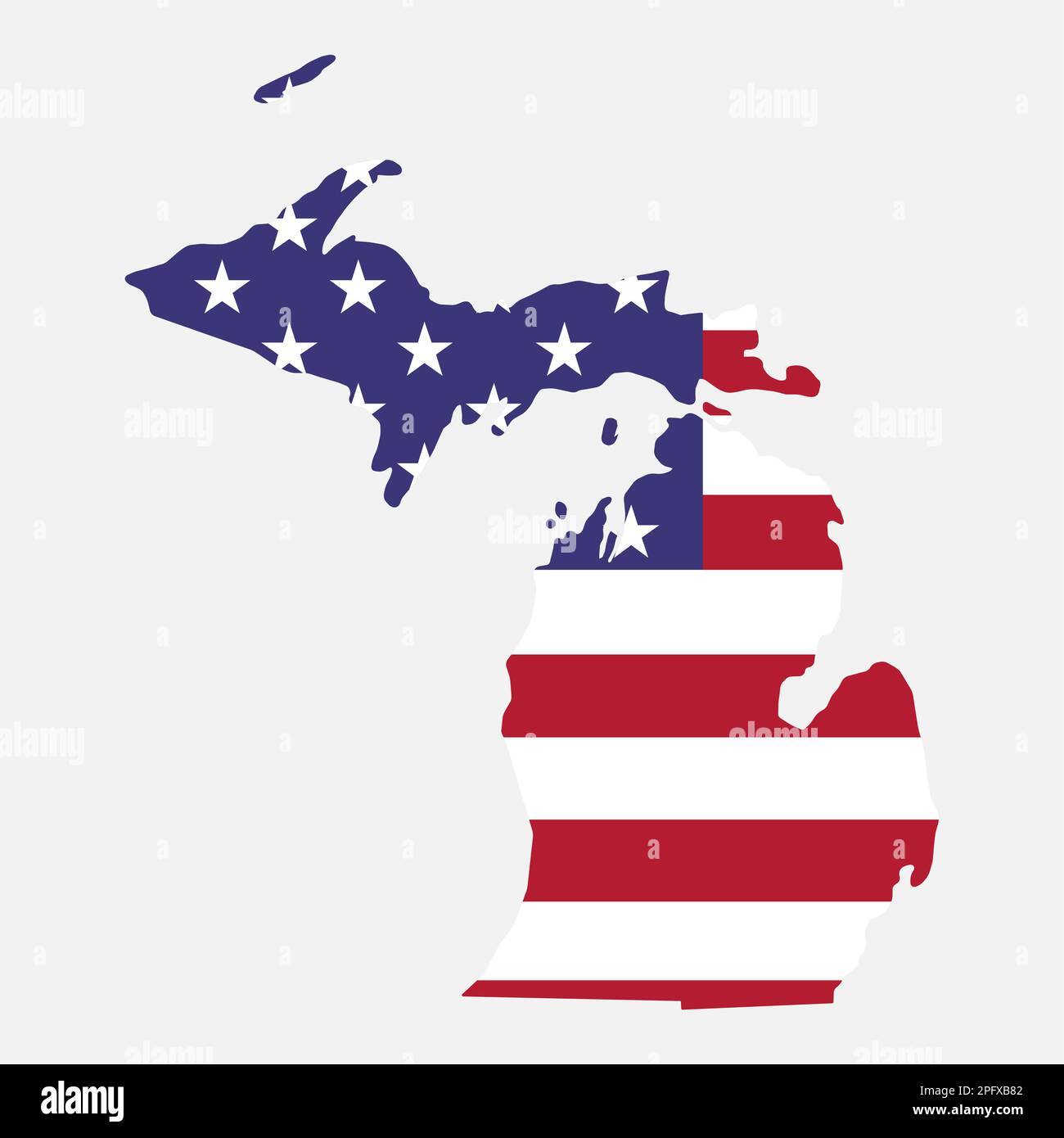Flag of detroit Stock Vector Images - Alamy