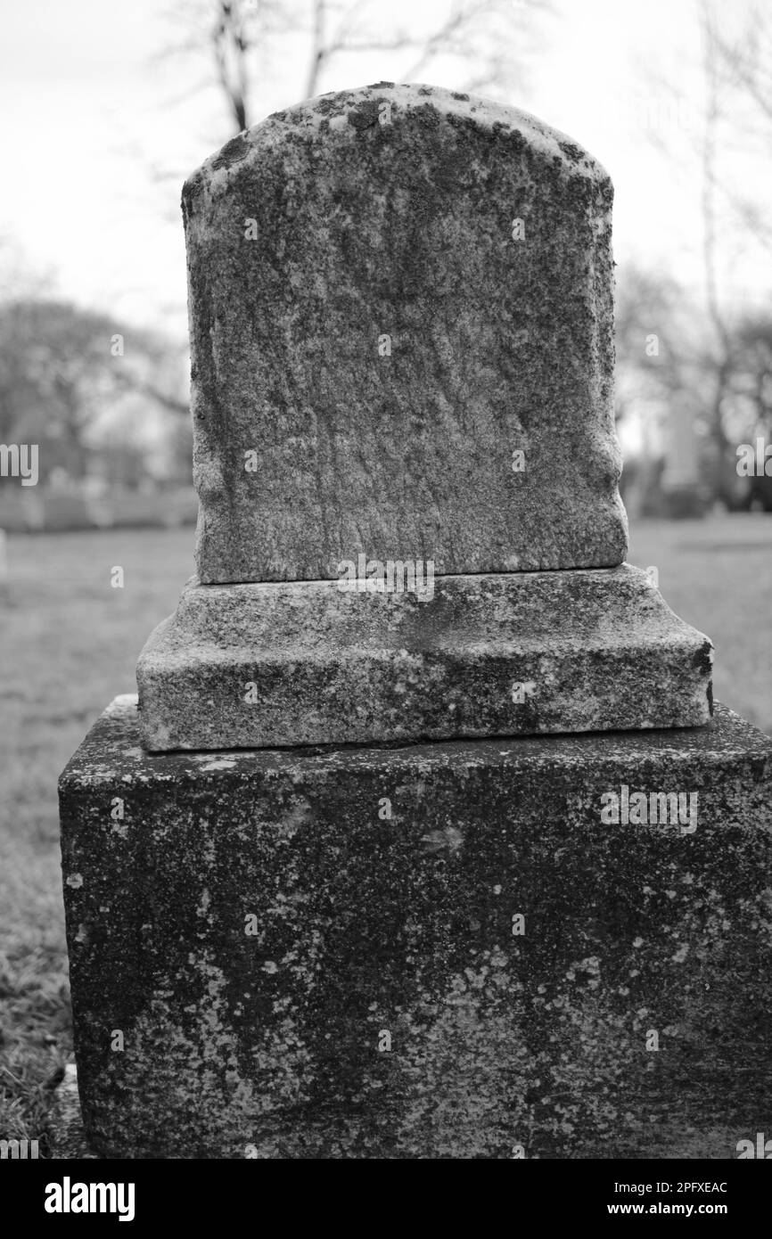 Blank Epitaph Black And White Stock Photos Images Alamy
