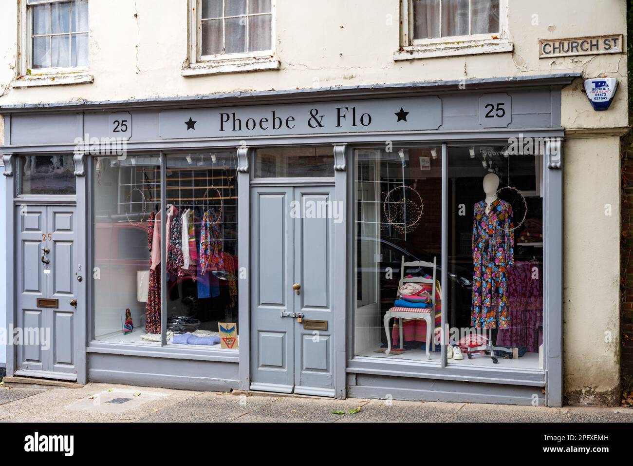 Phoebe & Flo independent ladies fashion shop Stock Photo