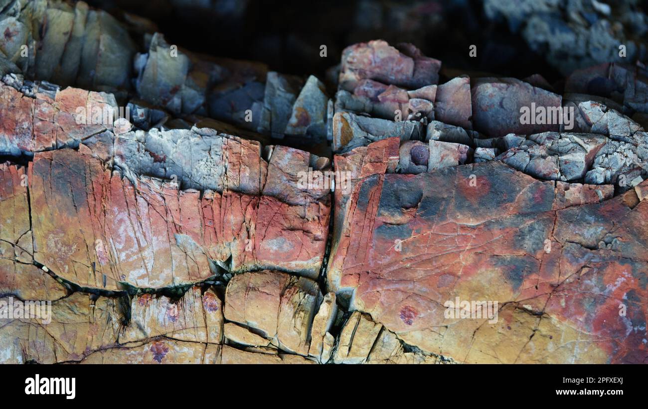 Rock colours hi-res stock photography and images - Alamy