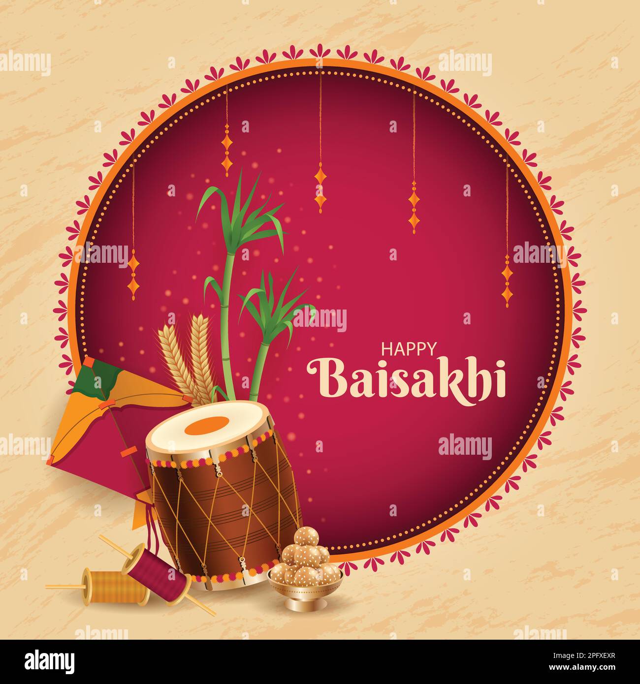 Dhol Stock Vector Images Alamy