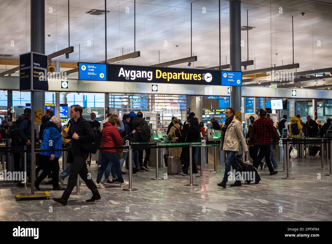 Oslo, Norway March 16, 2023 Oslo Gardermoen Airport (Norwegian Oslo