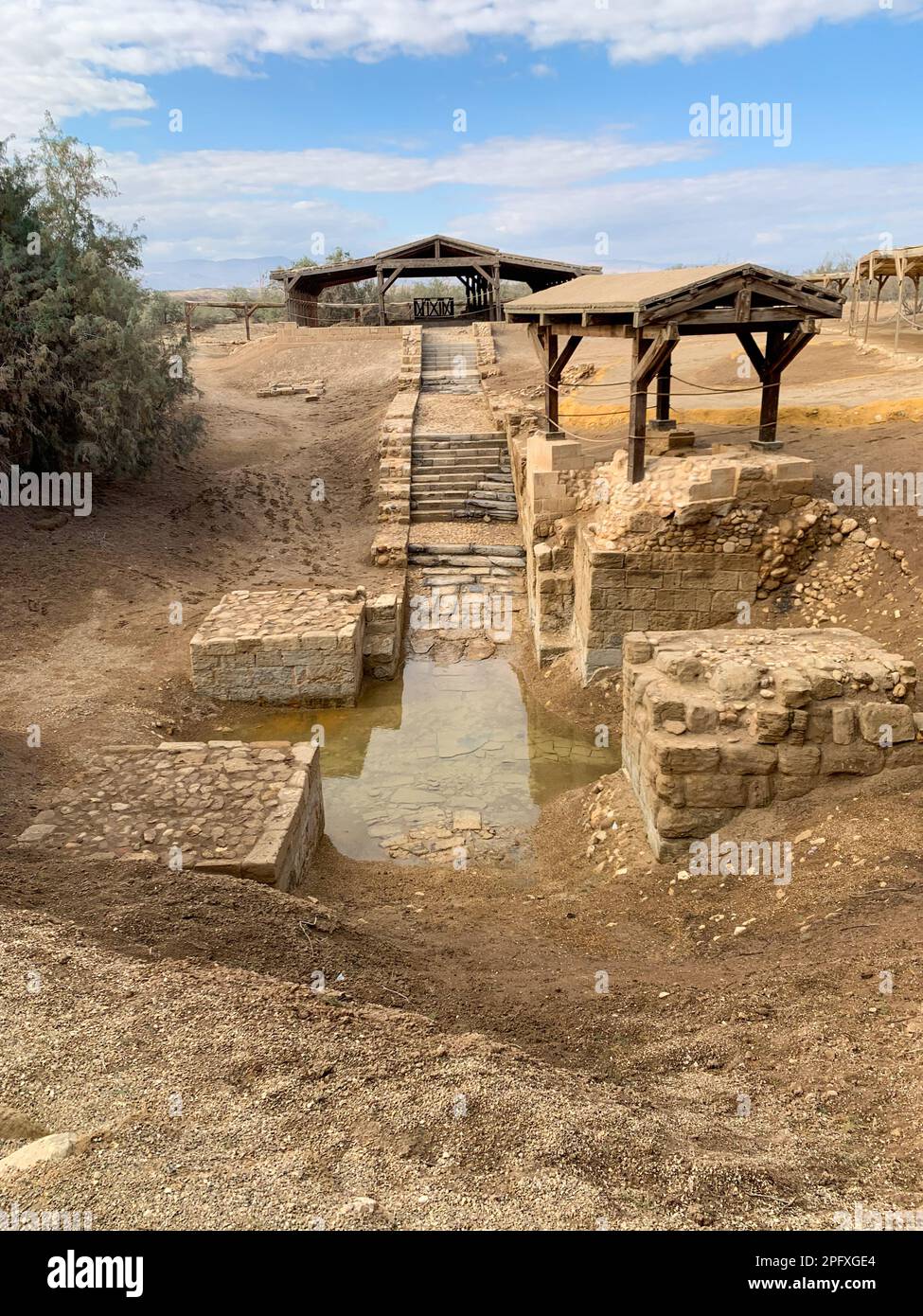 The Baptismal Site of Jesus Christ Stock Photo Alamy