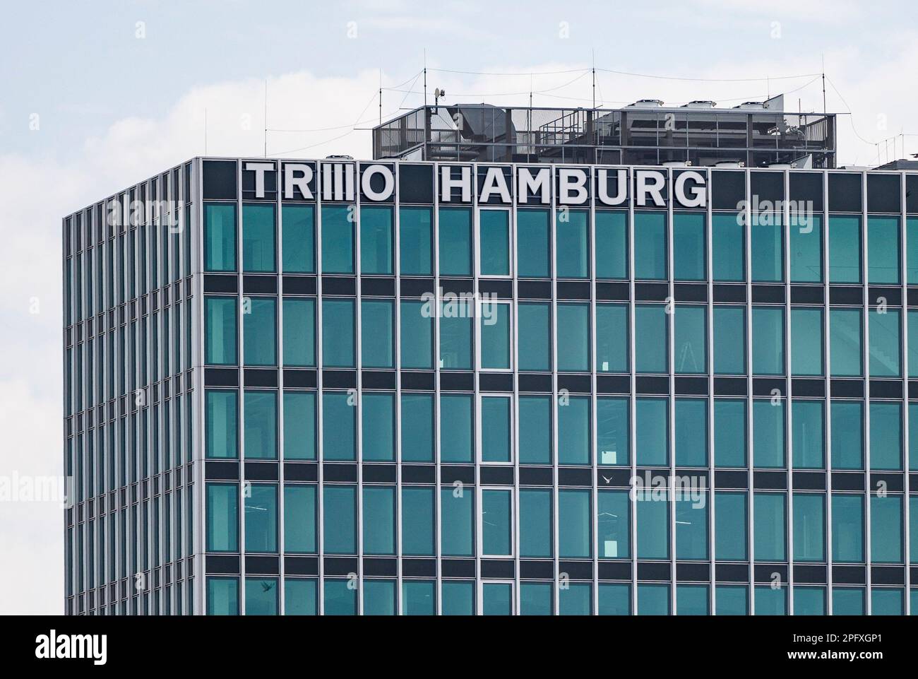 Hamburg, Germany. 19th Mar, 2023. The lettering "Triiio" has been