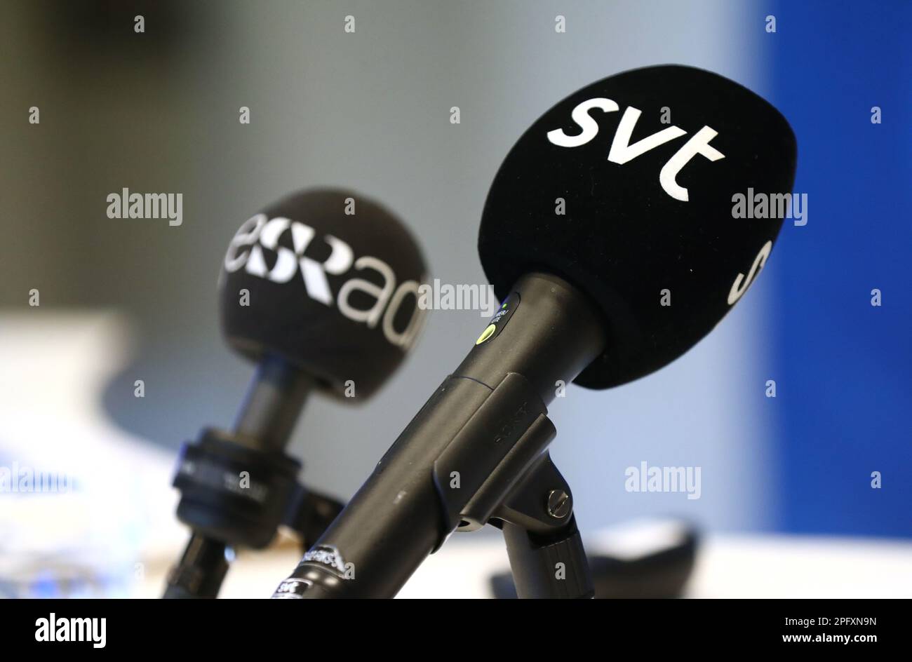 Microphones from Sveriges Television och Sveriges Radio during The