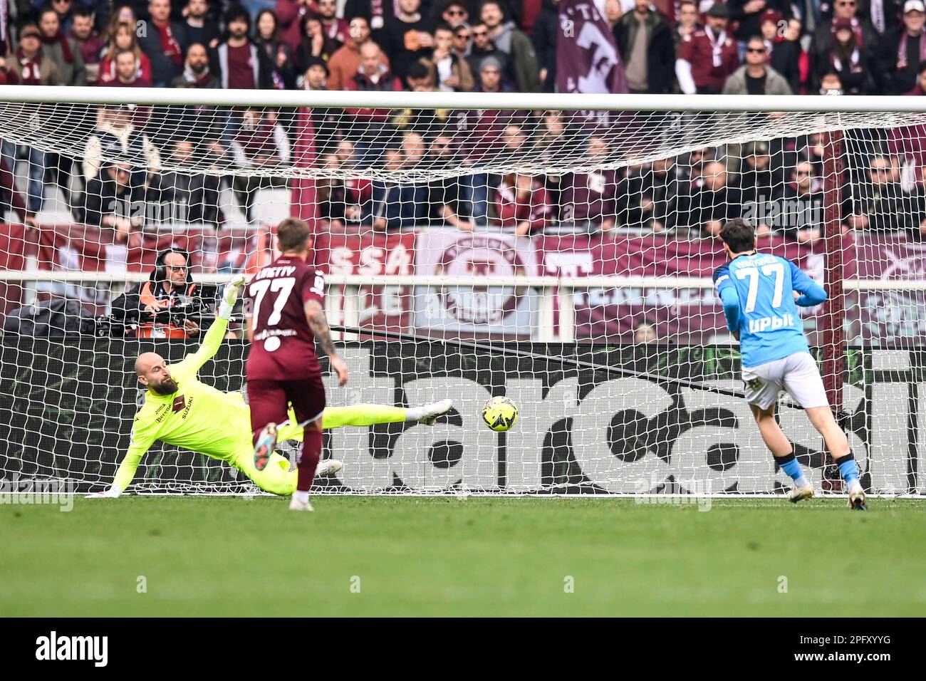 Turin, Italy, 2nd March 2023. Martin Palumbo of Juventus during the Serie C  match at Allianz Stadium, Turin. Picture credit should read: Jonathan  Moscrop / Sportimage Stock Photo - Alamy