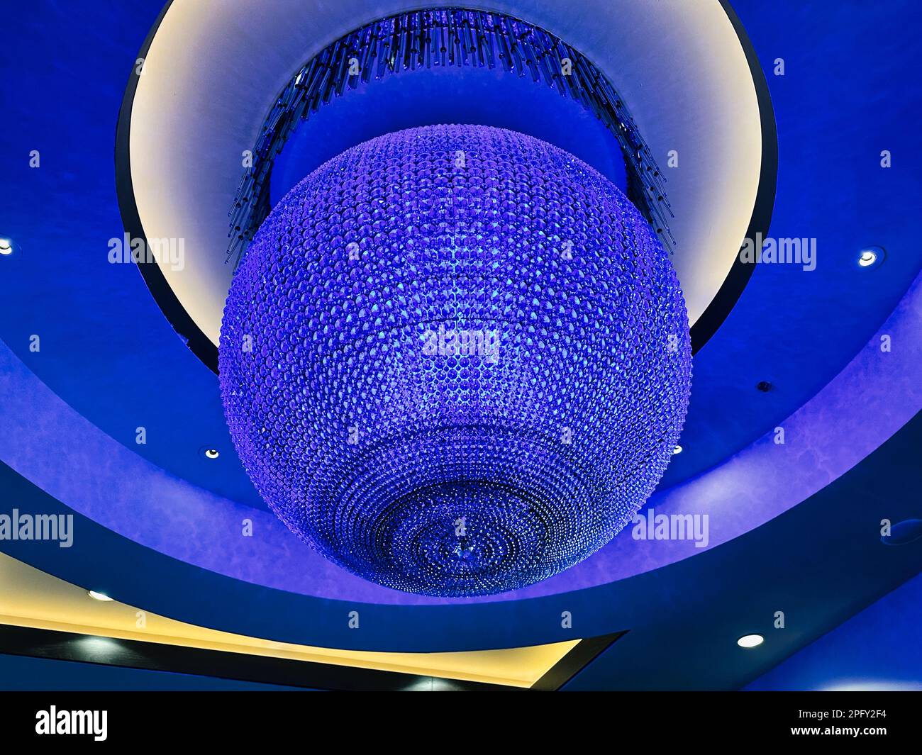 Las Vegas, Nevada March 13, 2023 Color Changing LED Lamp at