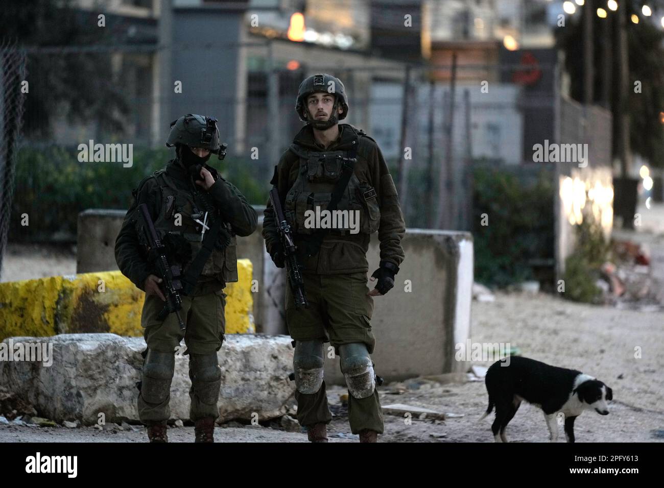 Israeli Soldiers Are Deployed At The Scene Where Officials Say A ...