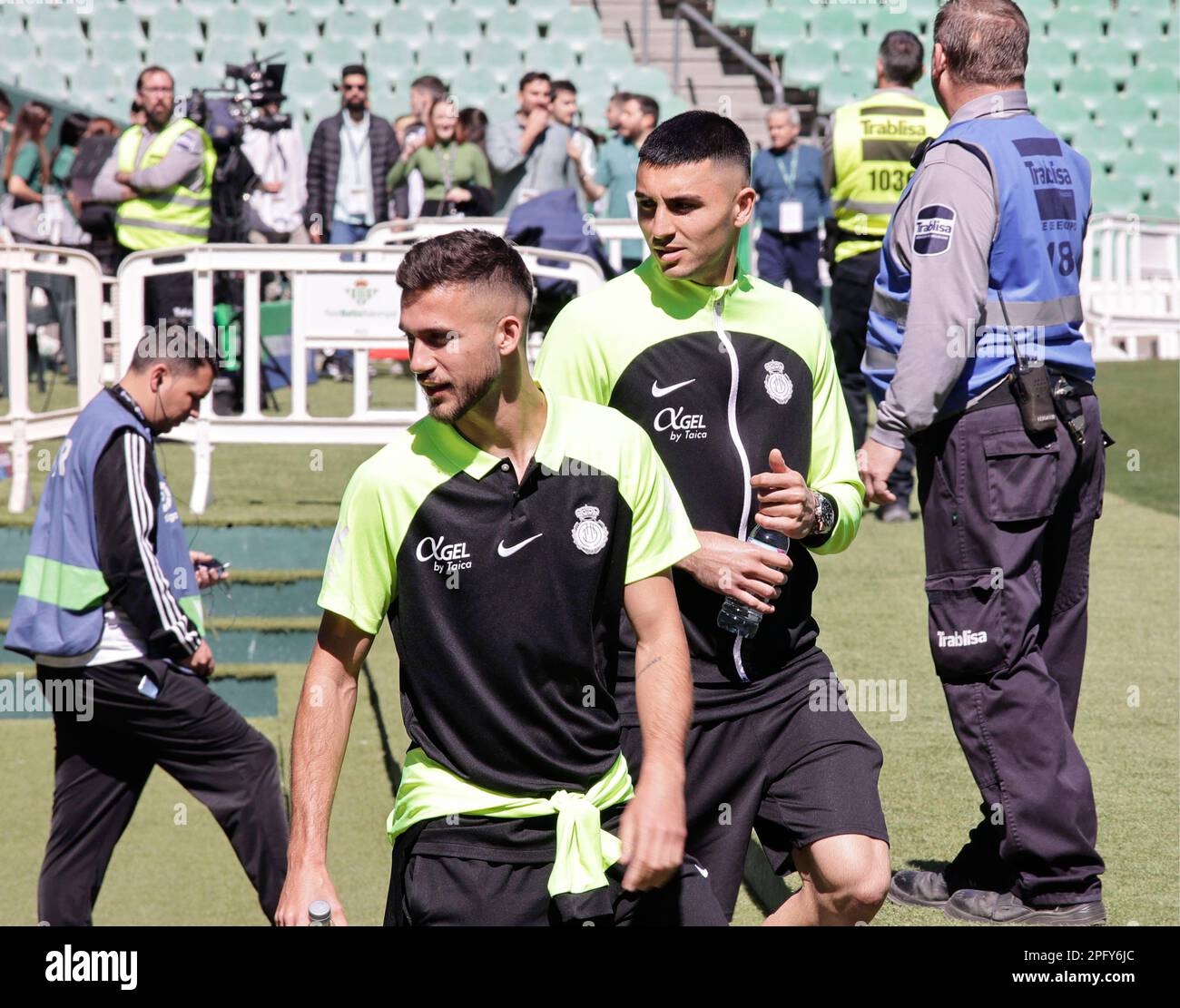 Spanish La Liga soccer match Betis vs Mallorca at Benito Villamarin ...