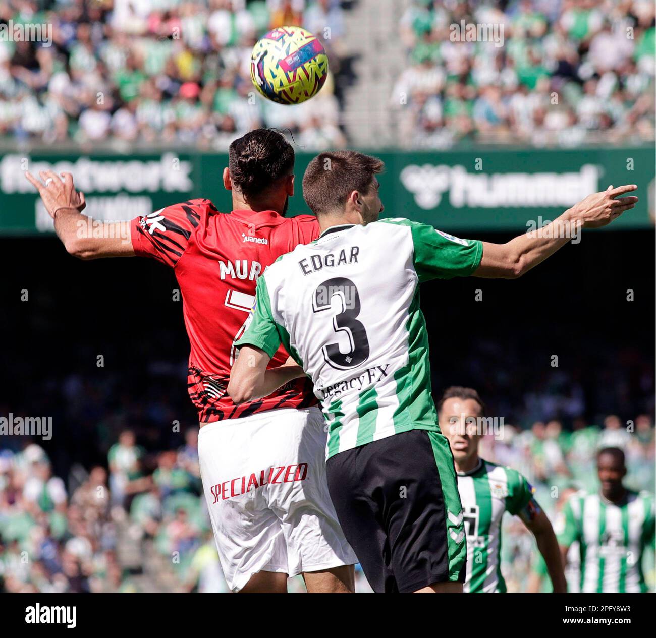 Spanish La Liga soccer match Betis vs Mallorca at Benito Villamarin ...