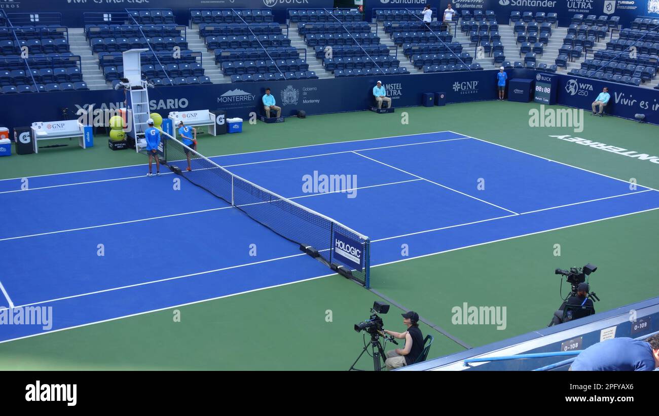 Quaterfinals in Monterrey Tennis Open WTA 250 Stock Photo Alamy