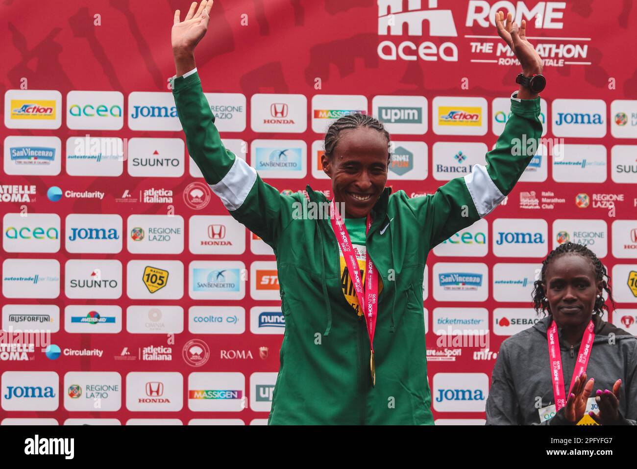 Rome, Rome, Italy, March 19, 2023, AMID FOZYA JEMAL (ethiopia) during ...