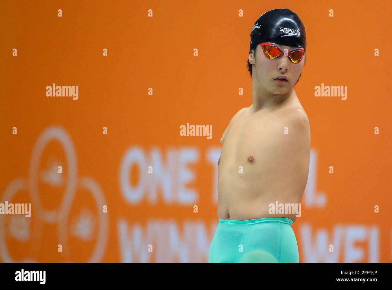 Japan's Kaede Hinata ahead of the Men's MC 50m Freestyle heats on day four  of the Citi Para Swimming World Series at Ponds Forge, Sheffield Stock  Photo - Alamy