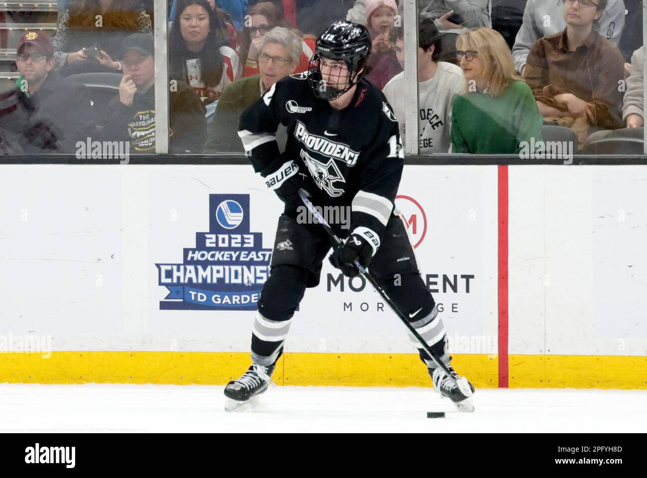 BOSTON, MA MARCH 17 Providence College forward Nick Poisson (12