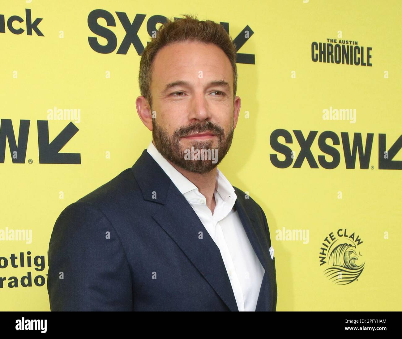 Ben Affleck arrives for the world premiere of "Air" at the Paramount Theatre during the South by