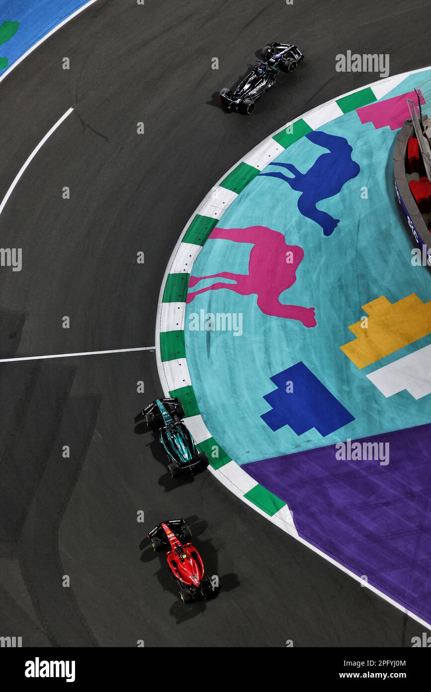 Jeddah, Saudi Arabia. 19th Mar, 2023. Russell (GBR) Mercedes AMG