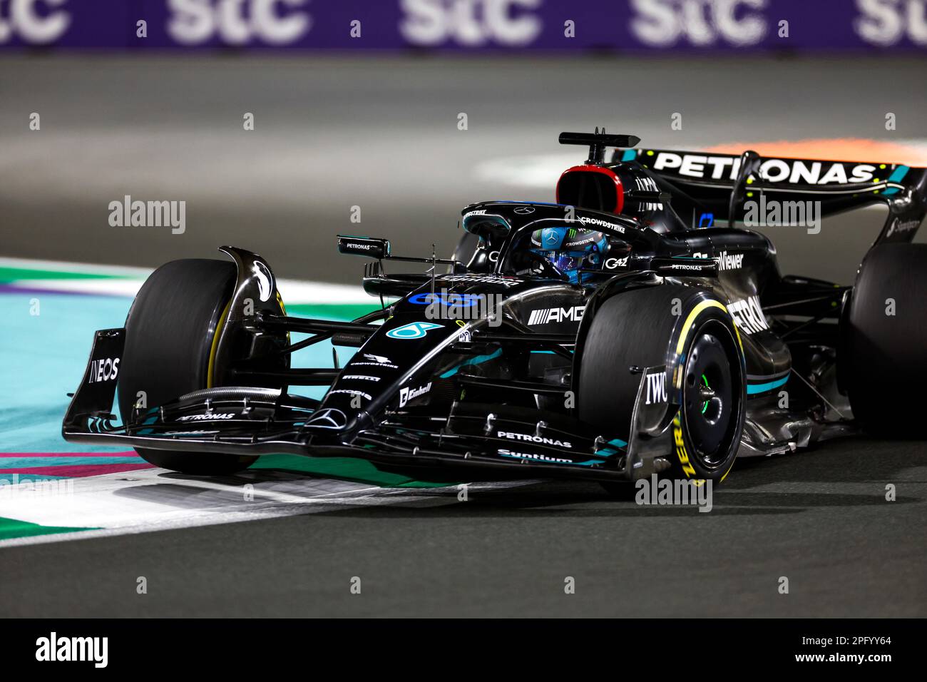 Jeddah, Saudi Arabia. 19th Mar, 2023. 63 Russell (GBR, Mercedes