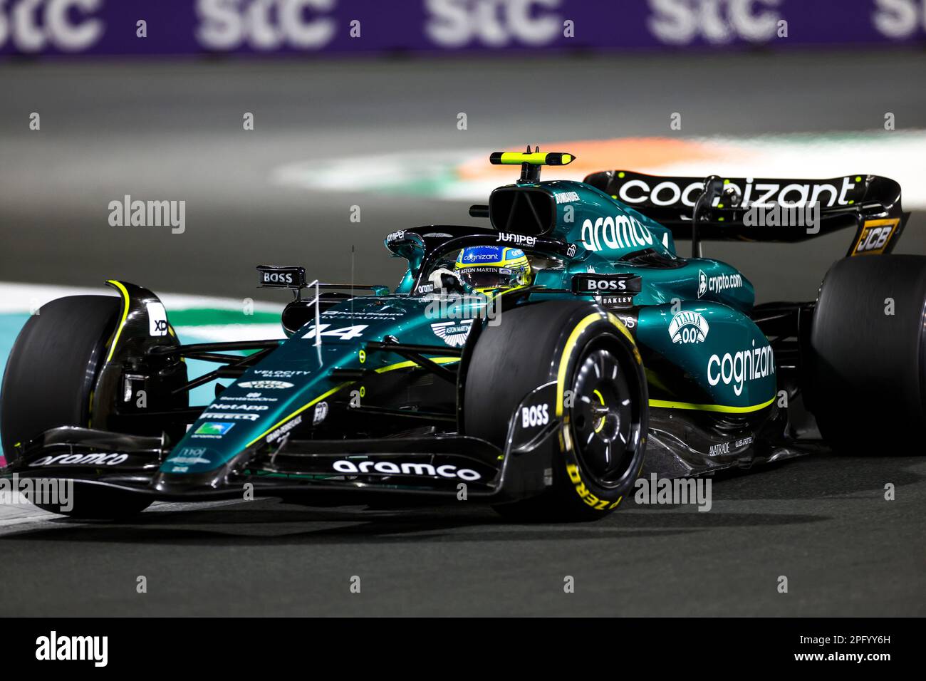 Miniature Aston Martin F1 Spark 1/43 - GP Arabie Saoudite 2023, Fernando Alonso