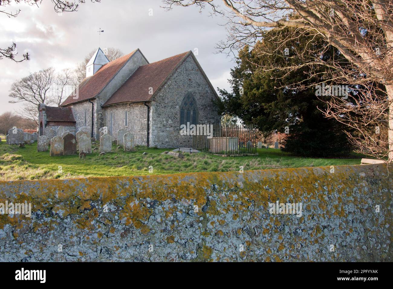 St Andrew by the Ford church, Ford, West Sussex, England Stock Photo Alamy