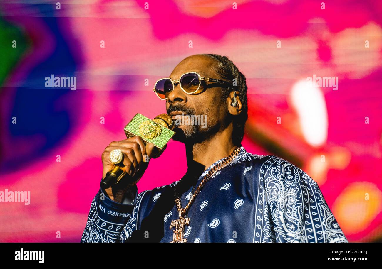 Copenhagen, Denmark. 17th, March 2023. The American rapper Snoop Dogg