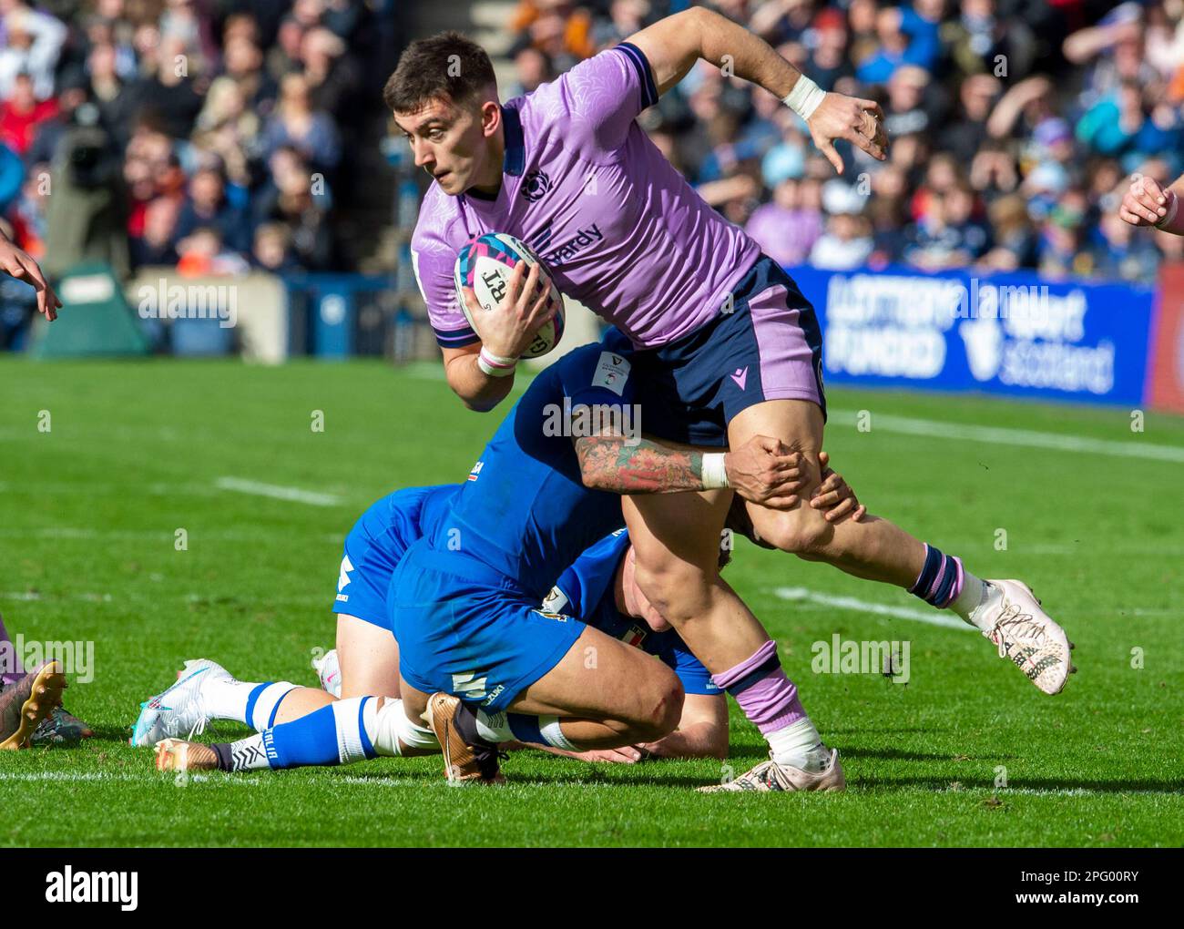 18 March, 2023. Guinness Six Nations 2023. Cameron Redpath of, Scotland
