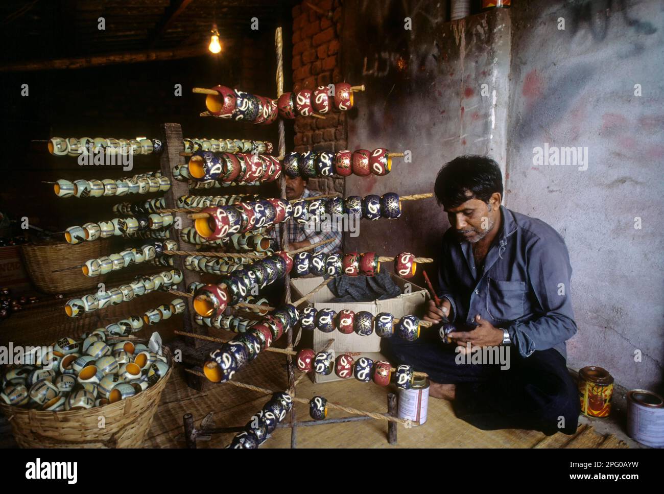 Channapatna village, a flourishing centre for lacquer painted wooden