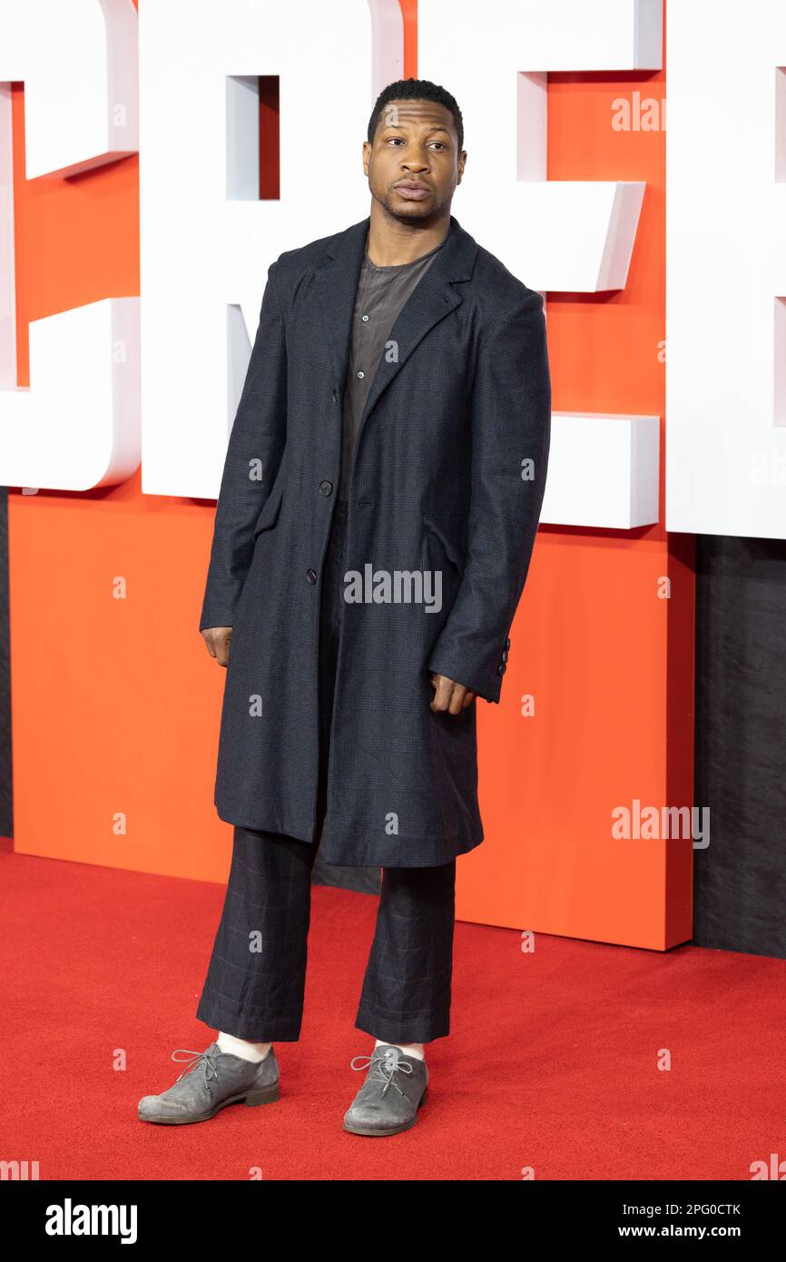 Celebrity red carpet arrivals at the Creed III European Premiere in London, United Kingdom