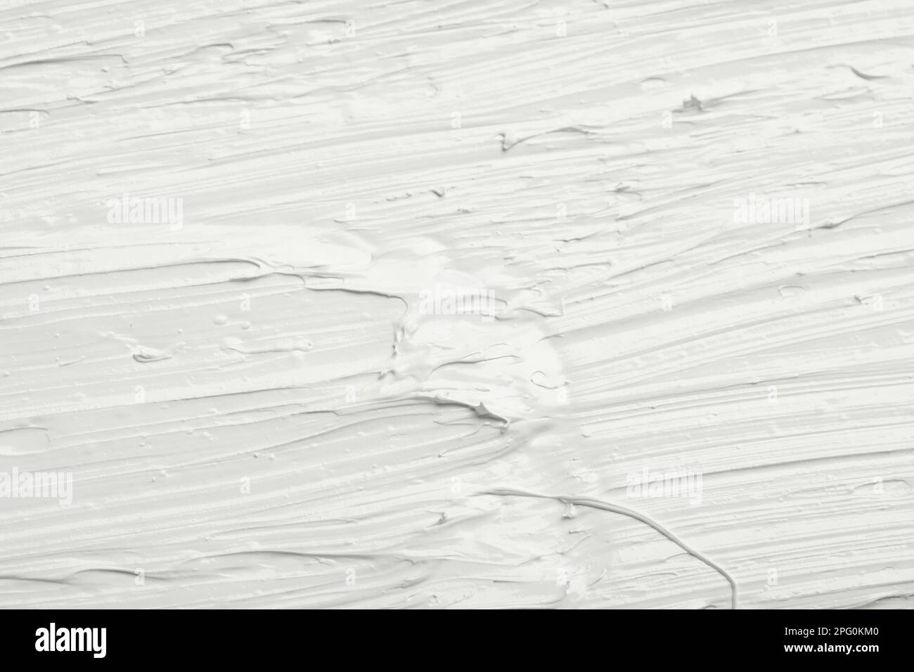Texture of white oil paint as background, closeup Stock Photo Alamy