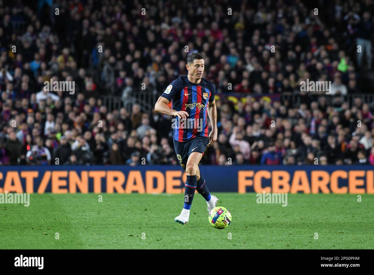 Madrid, Spain. 19th Mar, 2023. MADRID, SPAIN - MARCH 19: La Liga match between FC Barcelona and Real Madrid CF at Camp Nou Stadium on March 19, 2023 in Madrid, Spain. (Photo by Sara Aribó/PxImages) Credit: Px Images/Alamy Live News Stock Photo
