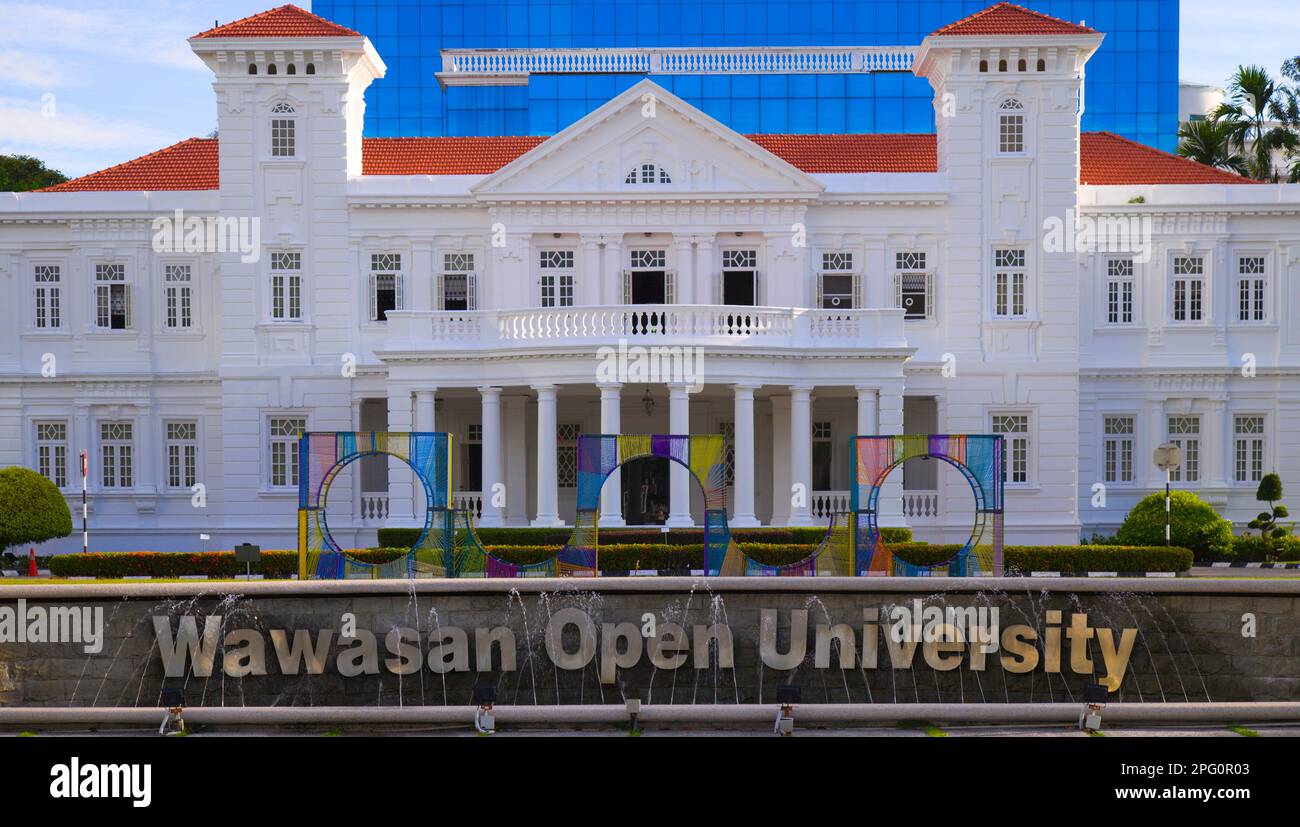 Malaysia, Penang, Georgetown, Wawasan Open University Stock Photo - Alamy