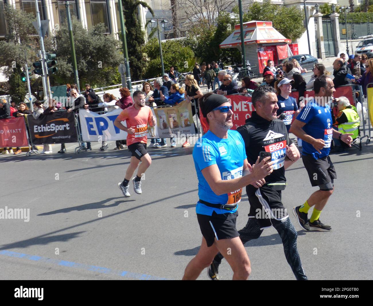 Syntagma Square, Athens, March 19, 2023. Continuing an ancient