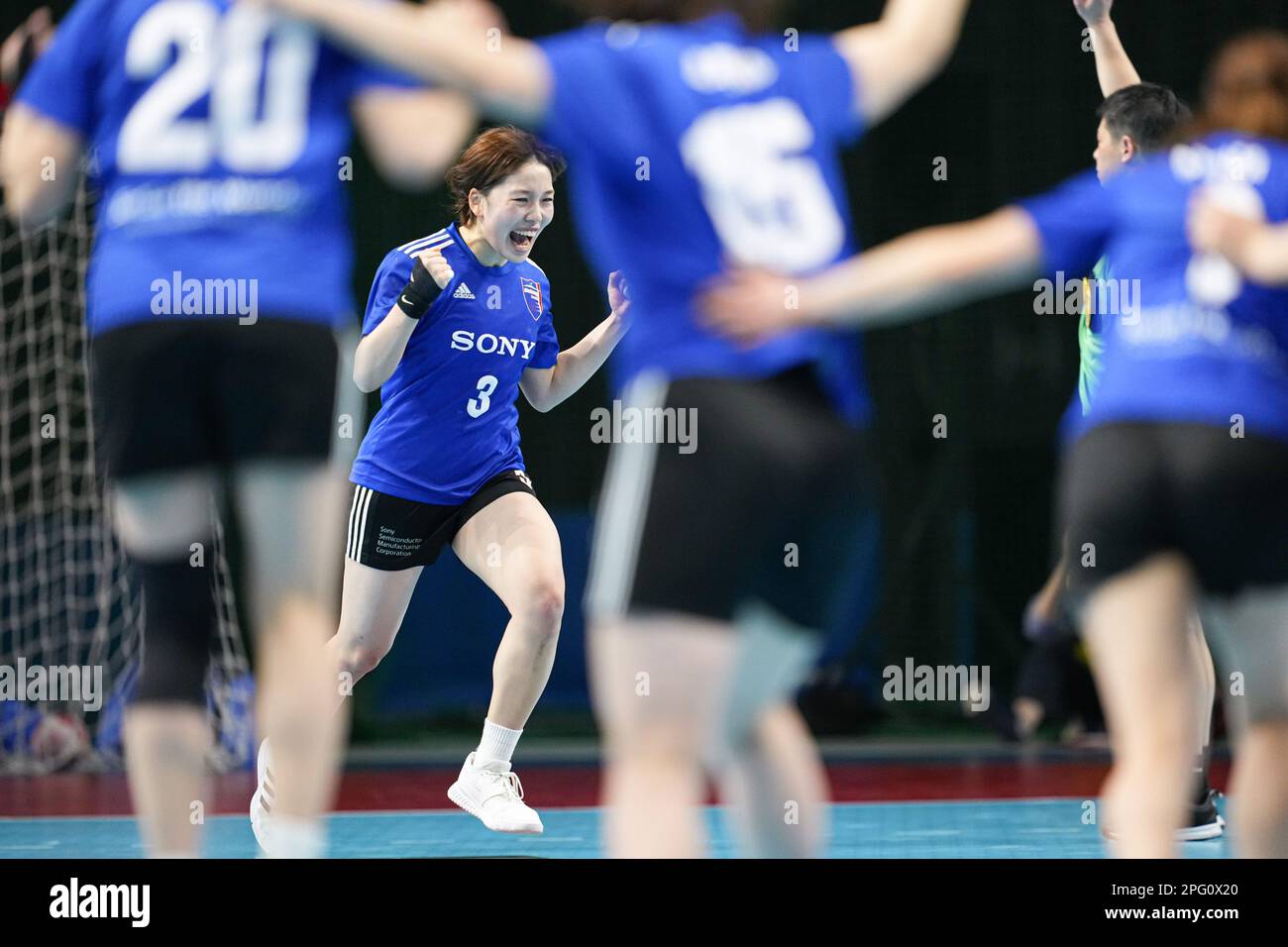 Tokyo, Japan. 19th Mar, 2023. Miyako Hatsumi Handball : 47th Japan ...