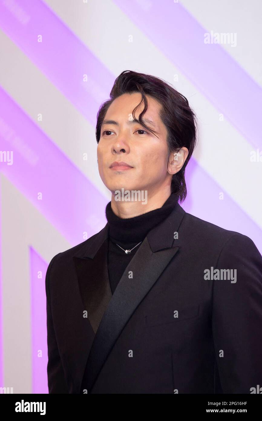 Lille, France. 19th Mar, 2023. Tomohisa Yamashita attends the 