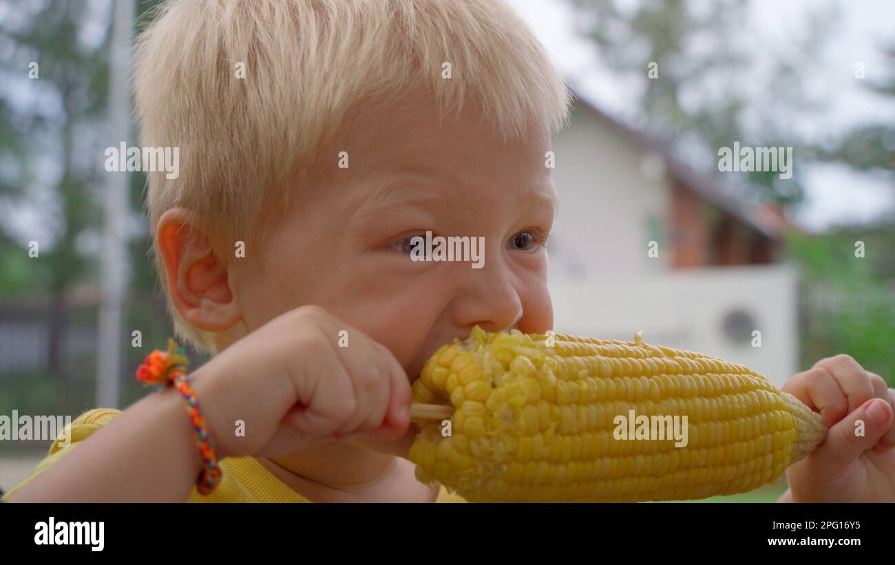 Corn salt boy hires stock photography and images Alamy