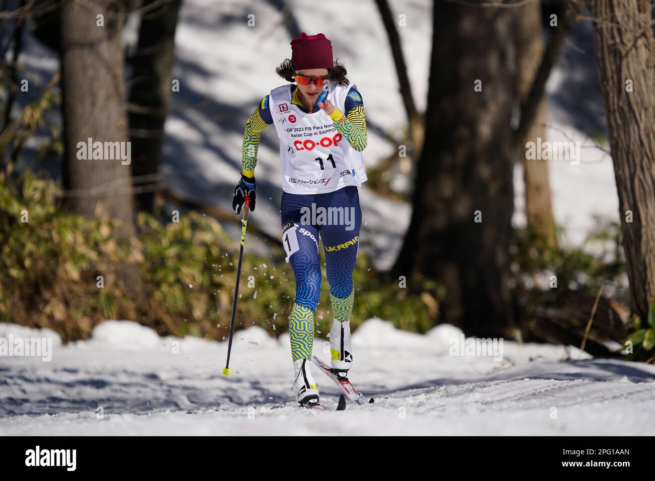 Sapporo, Japan. 19th Mar, 2023. Iryna Bui (UKR), March 19, 2023 Cross