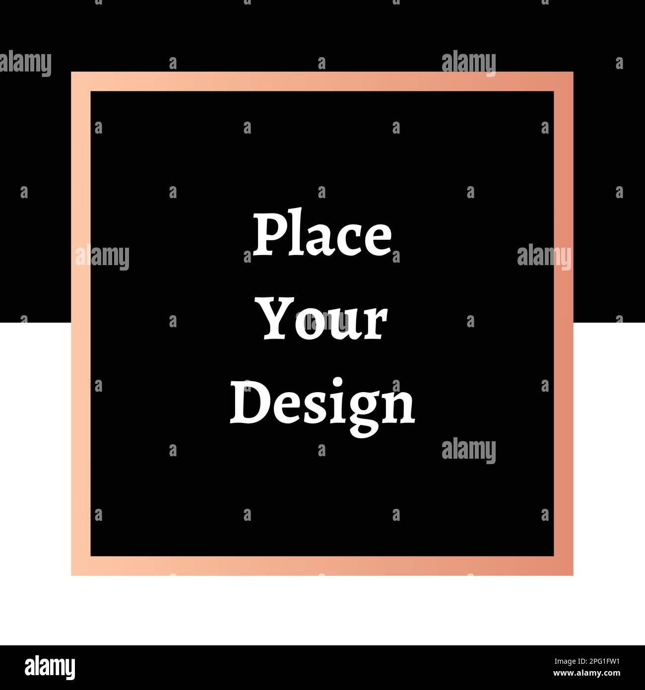 Frame mockup Stock Vector
