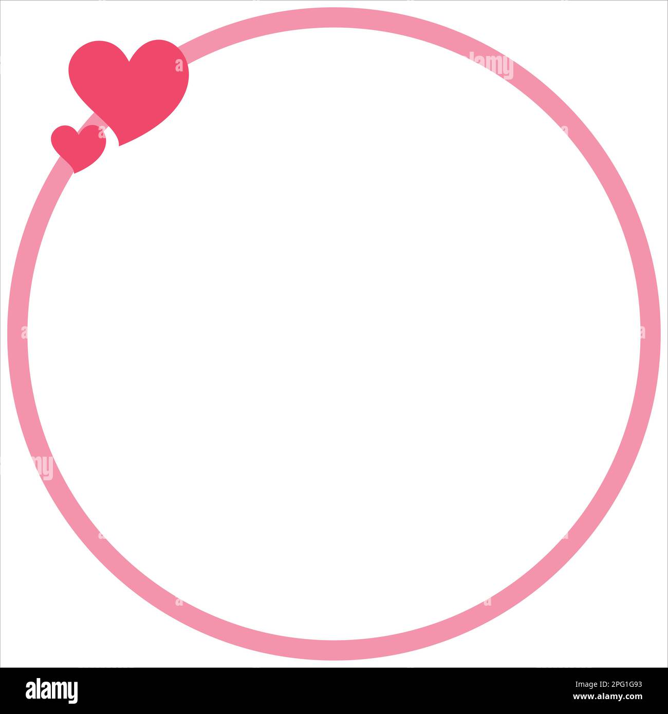 Round frame Stock Vector